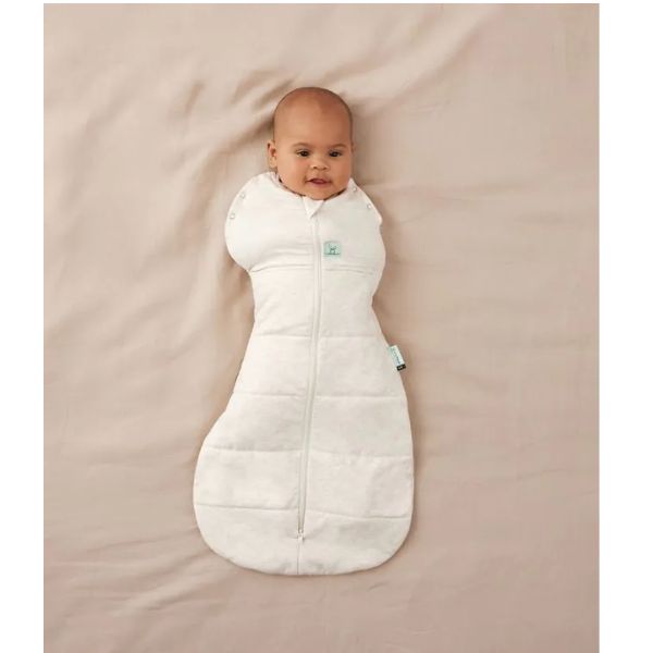 ErgoPouch Cocoon Swaddle Bag 6-12m 3.5Tog Oatmeal Marle