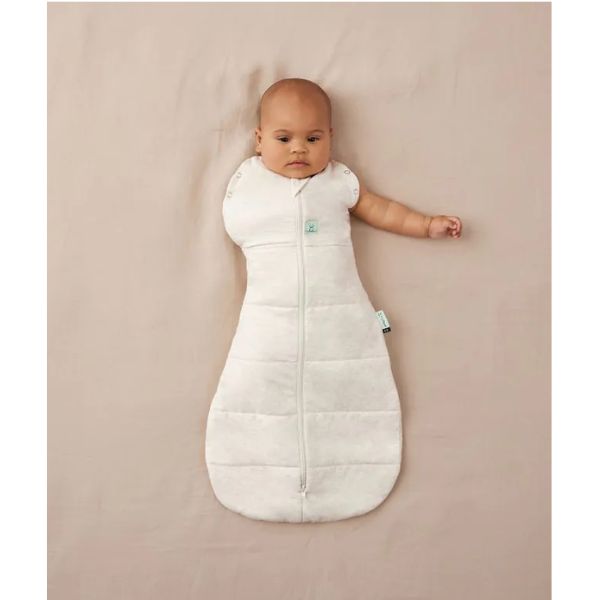 ErgoPouch Cocoon Swaddle Bag 0-3m 3.5Tog Oatmeal Marle
