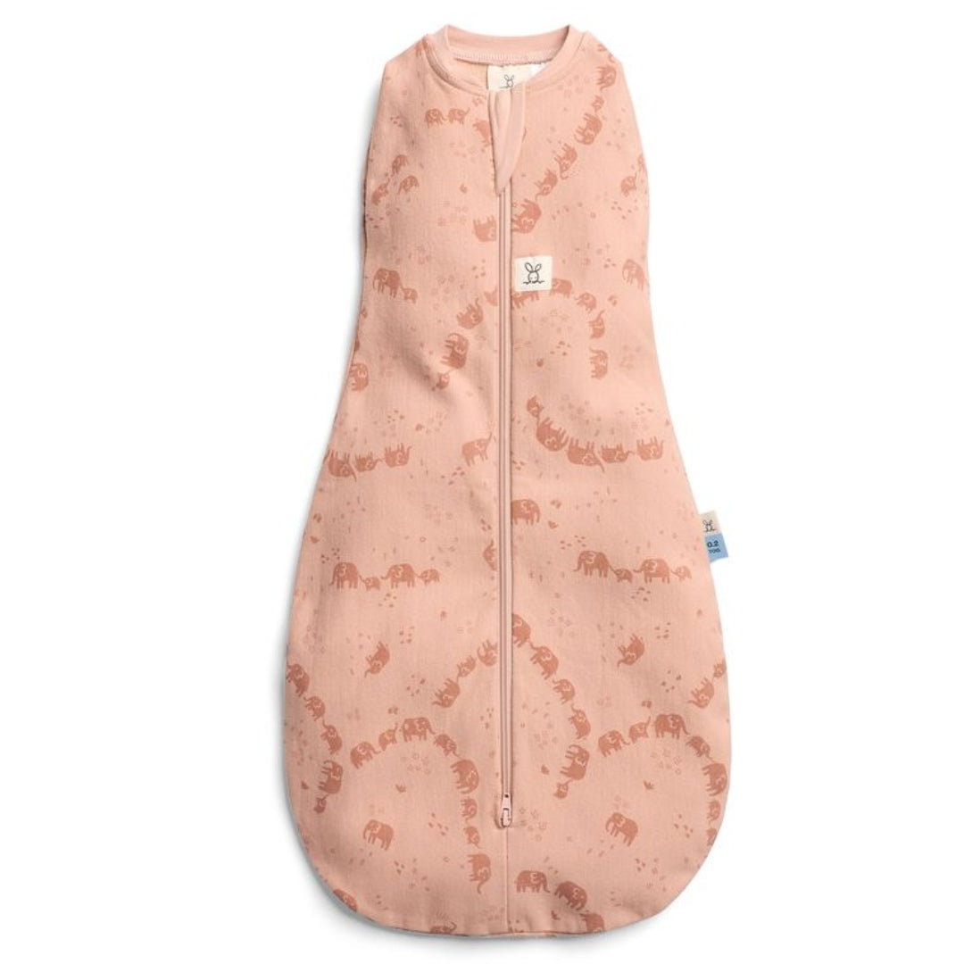 ErgoPouch Cocoon Swaddle Bag 0.2 Tog 0-3m Elephant Parade