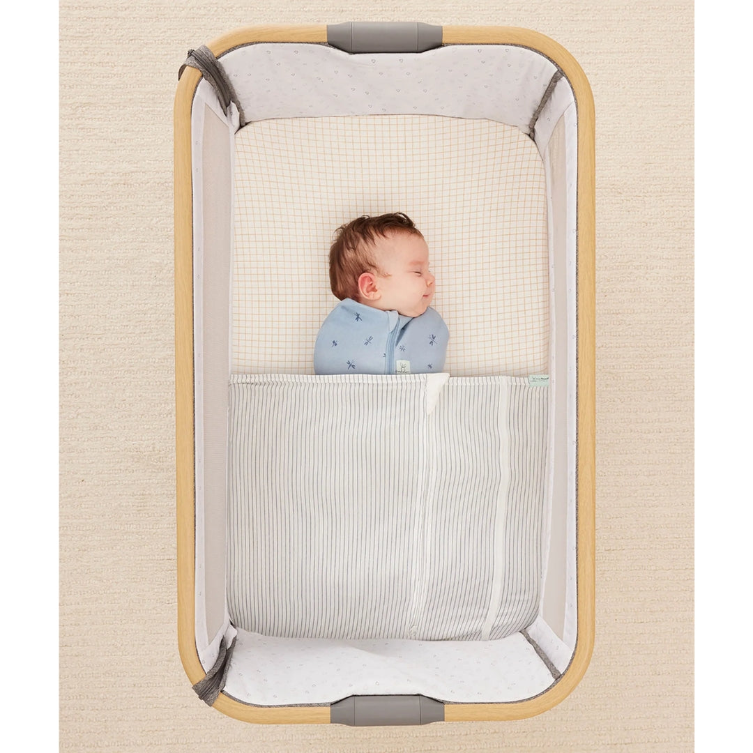 ErgoPouch HugMe Bassinet Blanket  0.2/1.0Tog Midnight Stripe