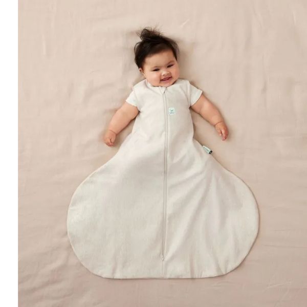 ErgoPouch Jersey Hip Harness Sleeping Bag 1.0Tog 3-12m Oatmeal Marle