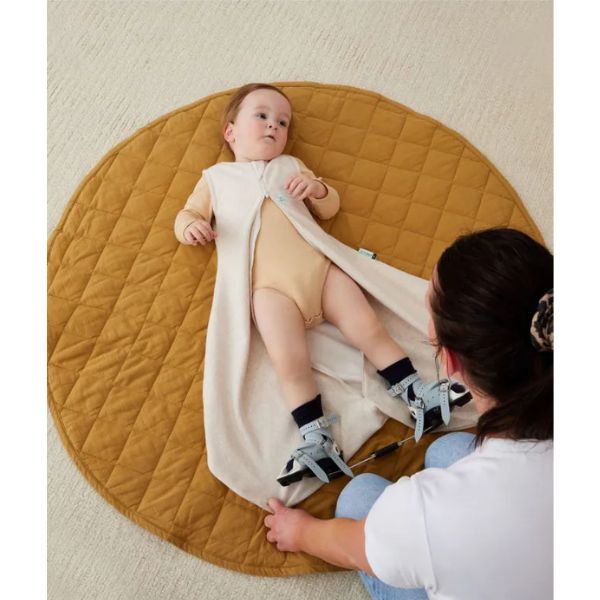 ErgoPouch Jersey Hip Harness Sleeping Bag 1.0Tog 3-12m Oatmeal Marle