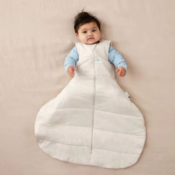 ErgoPouch Jersey Hip Harness Sleeping Bag 2.5Tog 8-24m Oatmeal Marle