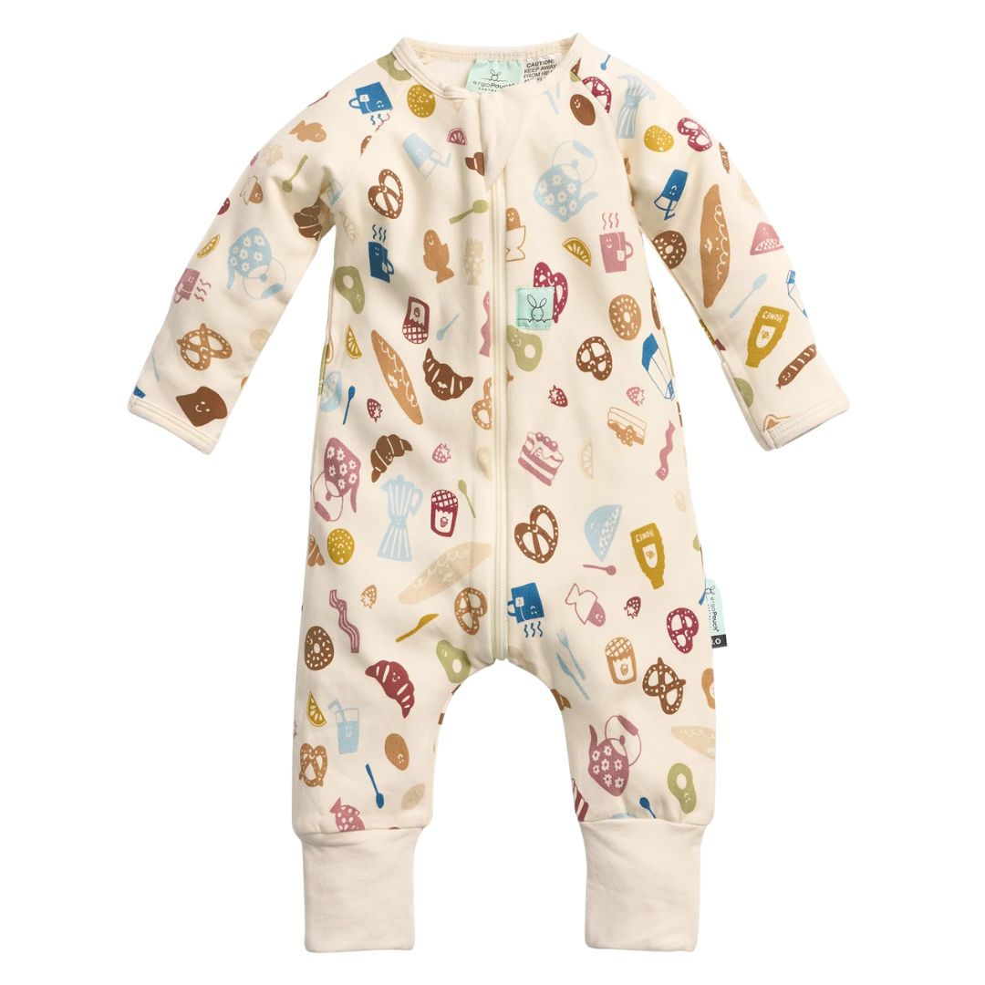 Ergopouch Long Sleeve Layer 3-6m 1.0Tog Bon Appetit