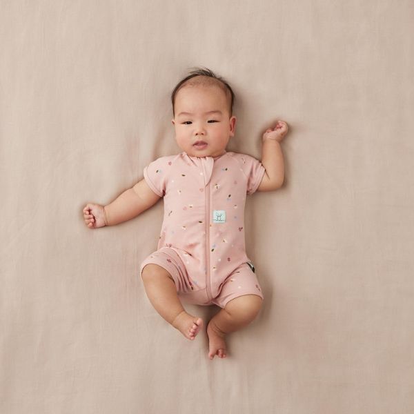 ErgoPouch Short Sleeve Layers 0.2 Tog 1yr Daisies
