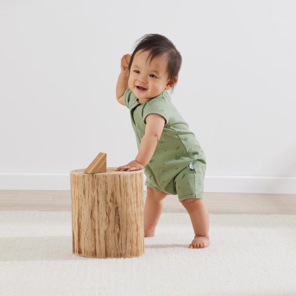 ErgoPouch Short Sleeve Layers 0.2 Tog 0-3m Willow