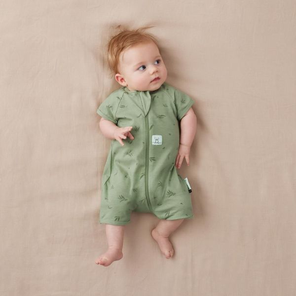 ErgoPouch Short Sleeve Layers 0.2 Tog 6-12m Willow