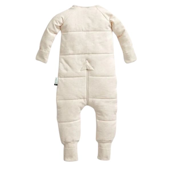 ErgoPouch Sleep Onesie 3.5Tog 6-12m Oatmeal Marle