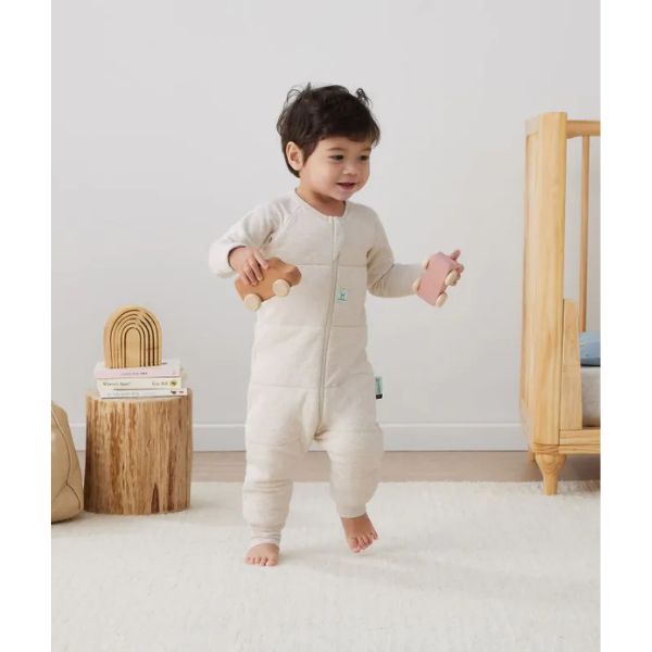 ErgoPouch Sleep Onesie 3.5Tog 6-12m Oatmeal Marle