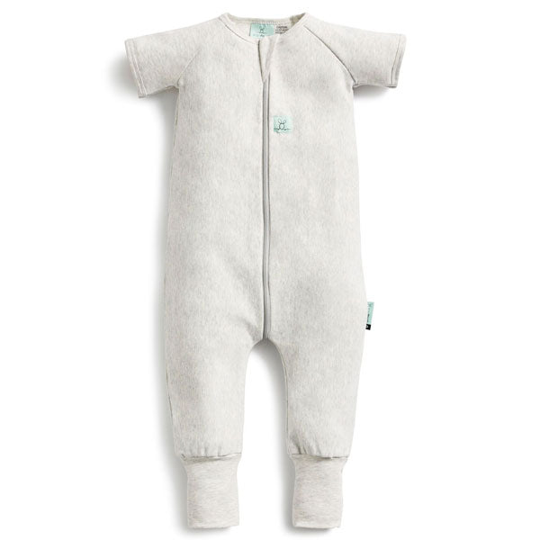 ErgoPouch Sleep Onesie Short Sleeve 6-12m 1.0Tog Grey Marle