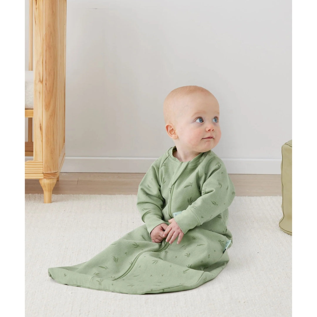 ErgoPouch Jersey Sleeping Bag 1.0 Tog With Sleeves 2-4y Willow