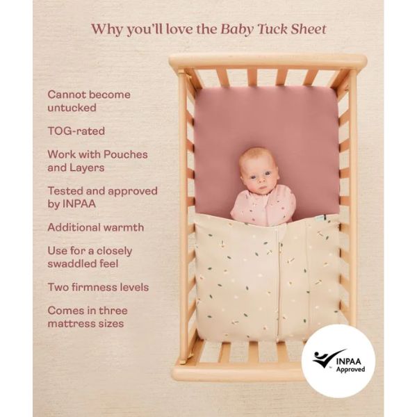 ErgoPouch HugMe Cot Blanket 0.2/1.0Tog Daisy Sprinkle