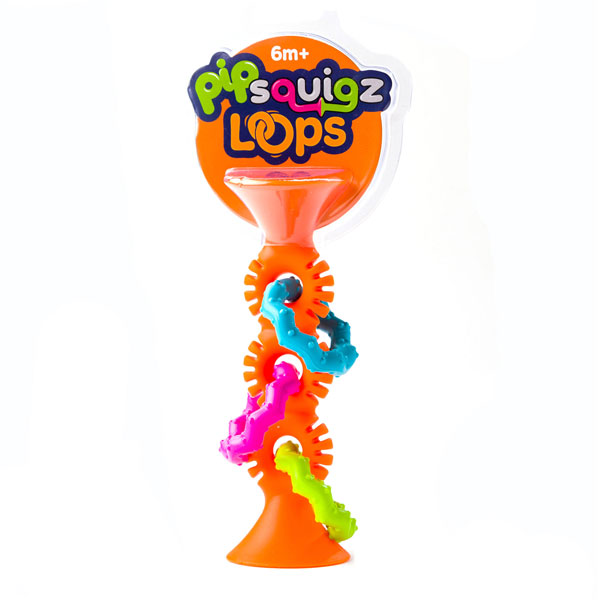 Fat Brain pipSquigz Loops Orange Toy
