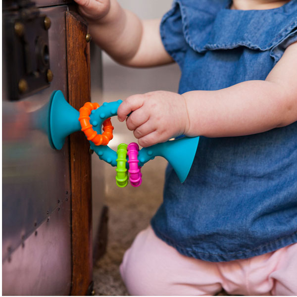Fat Brain pipSquigz Loops Teal Toy