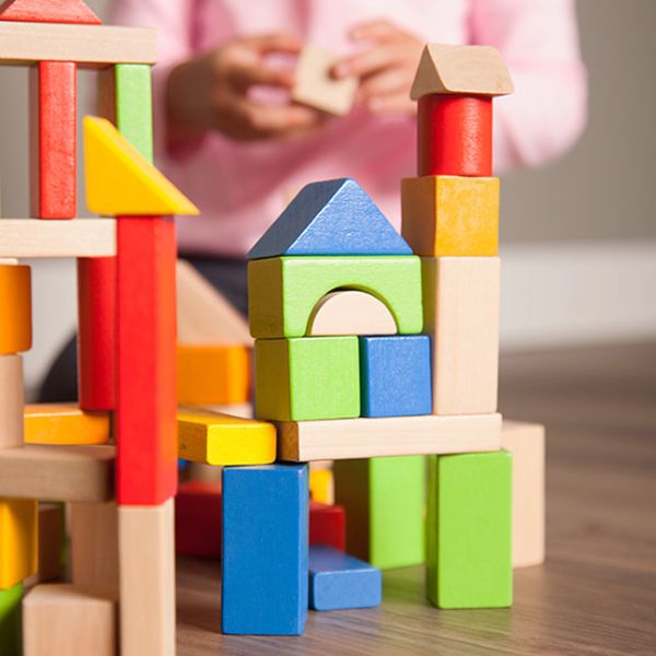 Fat Brain 100pcs Timber Blocks Set