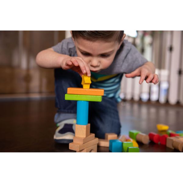 Fat Brain 100pcs Timber Blocks Set