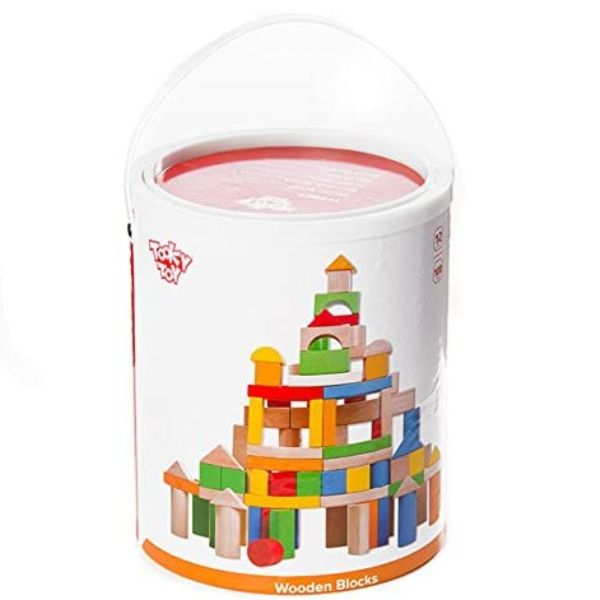 Fat Brain 100pcs Timber Blocks Set