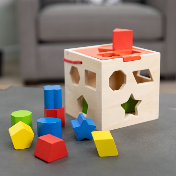 Fat Brain Take-Along Shape Sorter Toy