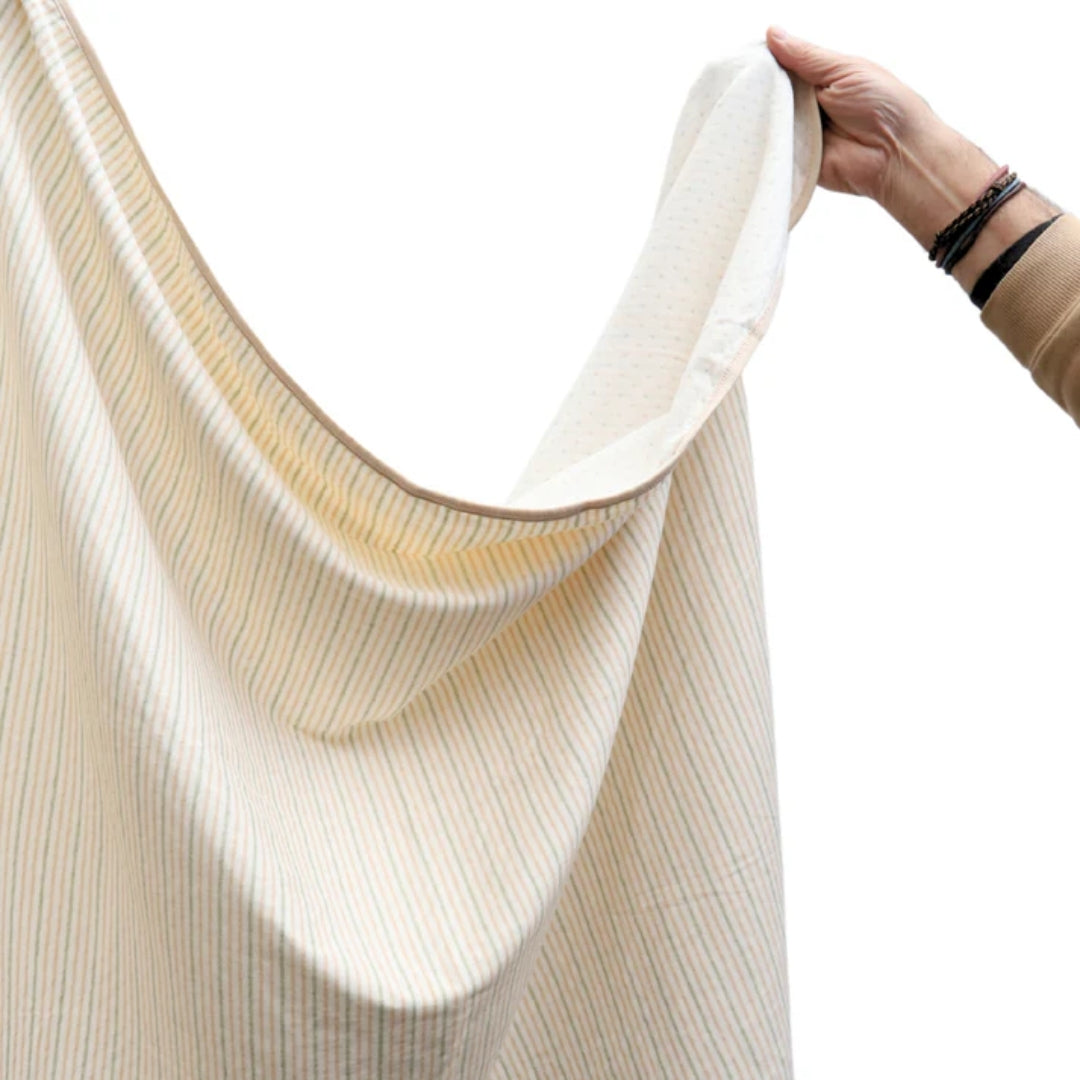 Fibre For Good Undyed Organic Cotton Double Sided Blanket