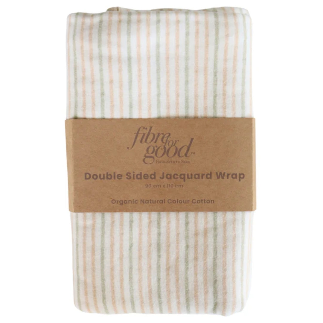Fibre For Good Undyed Organic Cotton Double Sided Blanket