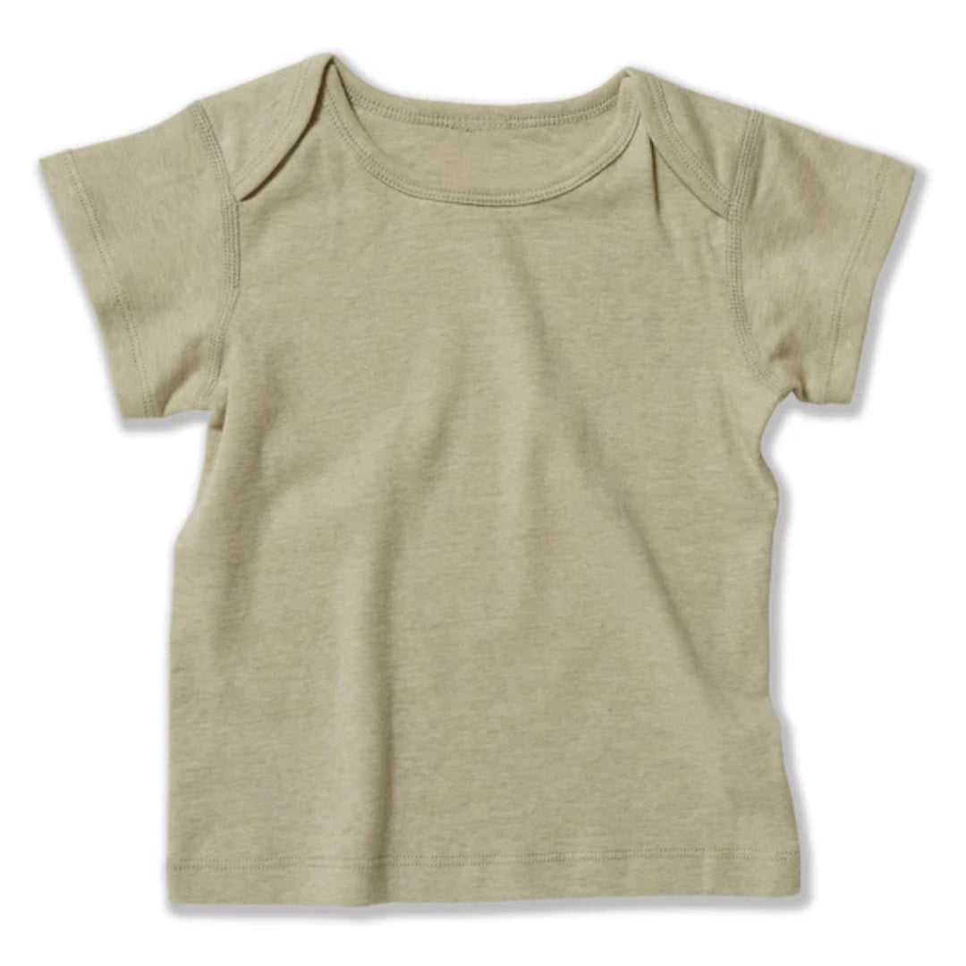 Fibre For Good Undyed Organic Cotton Short Sleeve Tee Sage