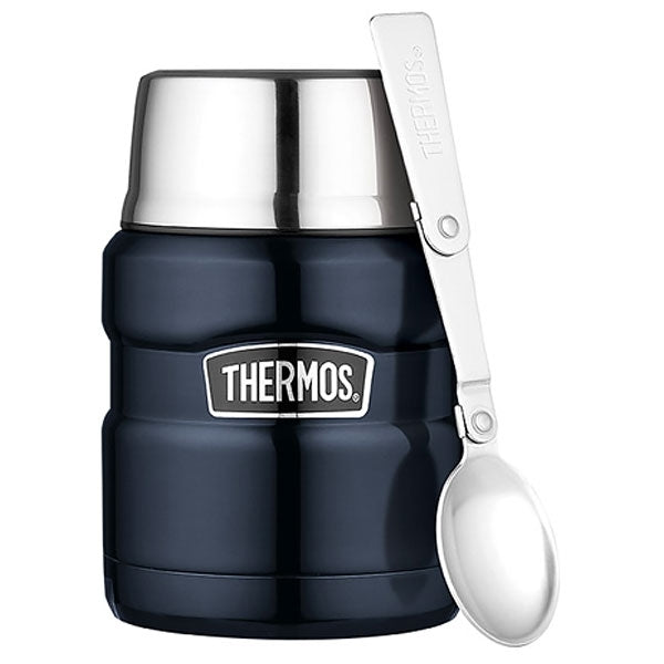 Thermos® Stainless King™ Vacuum Insulated Food Jar Blue 470ml