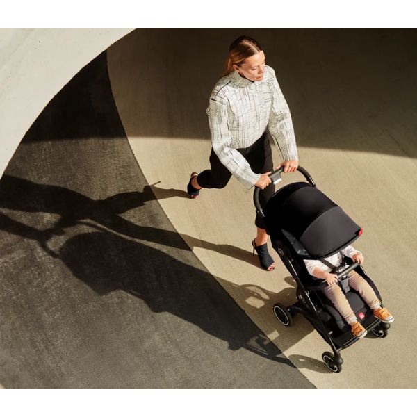 GB Qbit+ All-City Stroller Velvet Black
