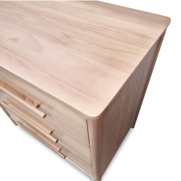 Gusto + Darcy Aphrodite Cot Maple Wash with Mattress & 3 Drawer Chest Package Deal