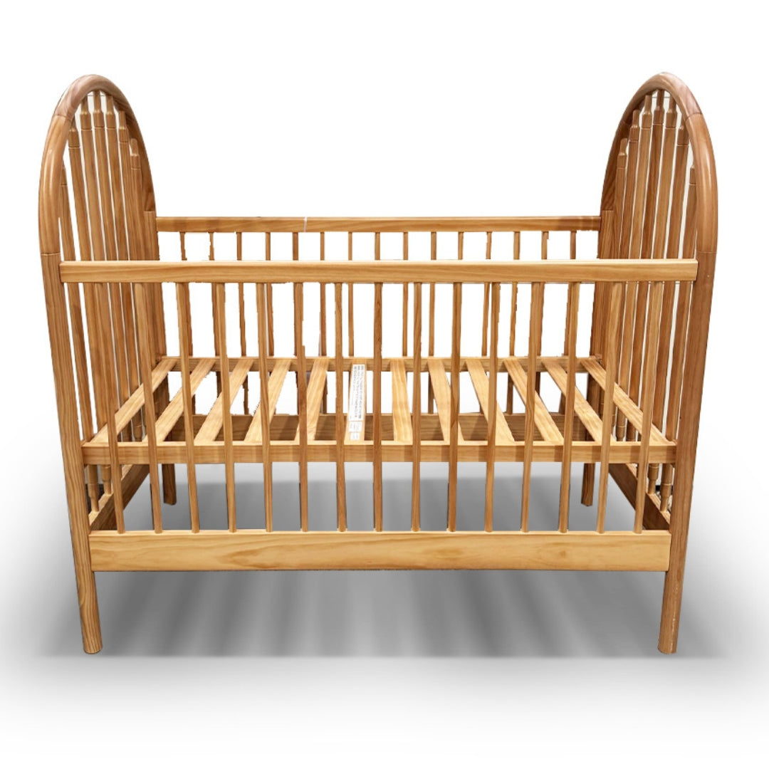 Gusto + Darcy Aphrodite Cot Maple Wash with Mattress