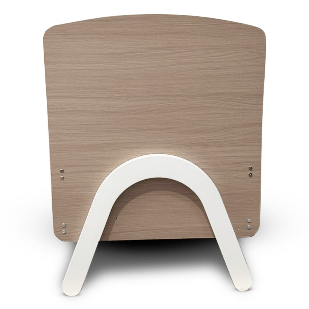 Gusto + Darcy Athena Cot Oak Wash / White with Mattress