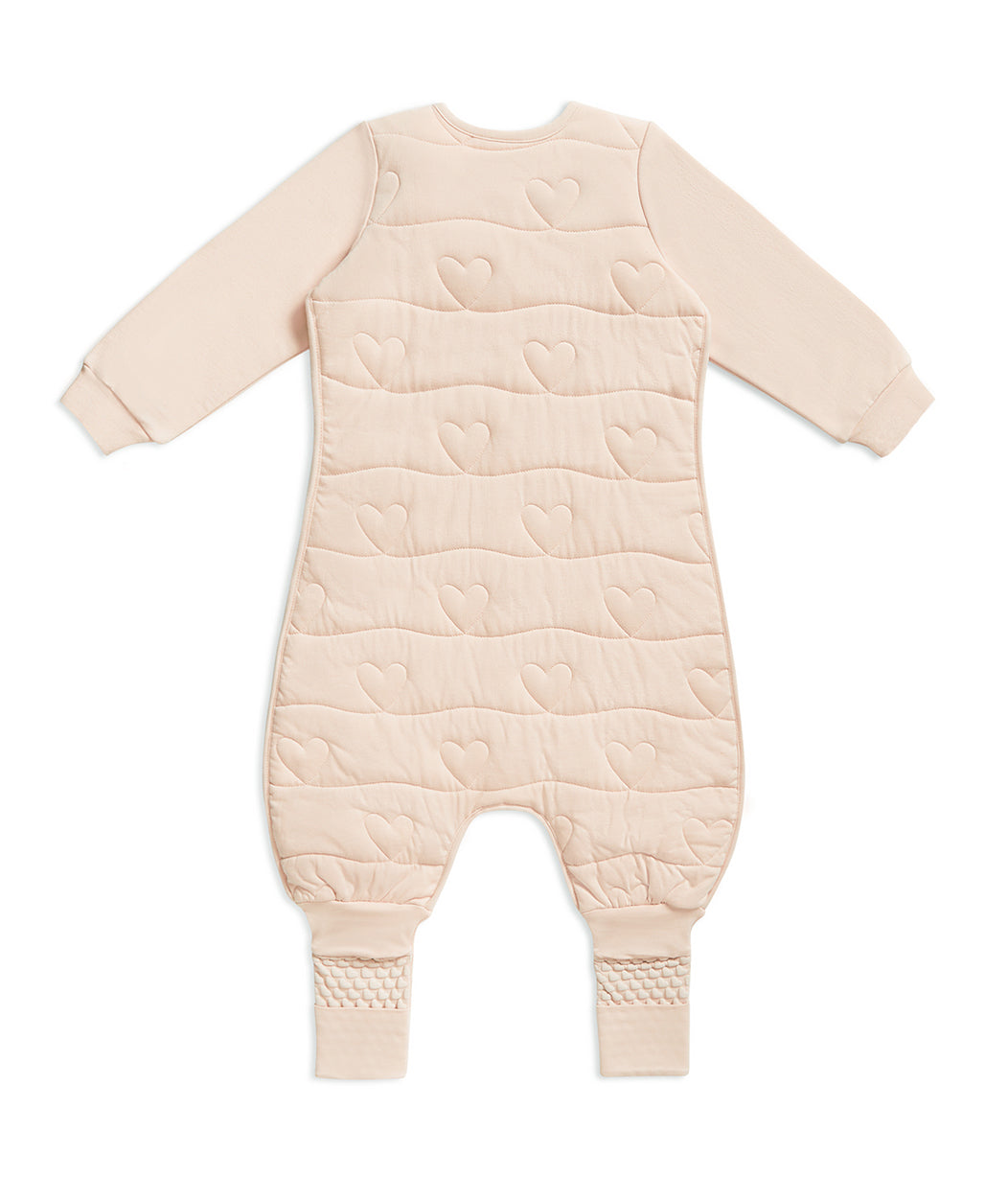 Love To Dream Quilted Stretch Cotton Sleep Suit 3.5Tog 12-24m Blush