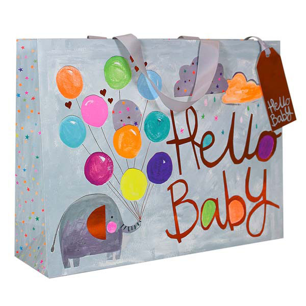 Waterlyn Glick Hello Baby Large Gift Bag