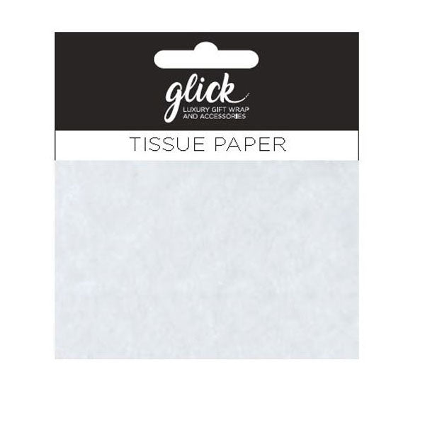 Waterlyn Glick Plain White Tissue Paper 4 Sheets