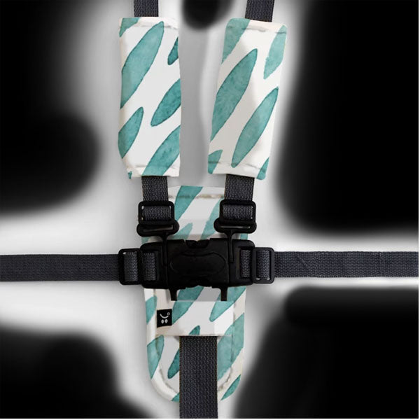 Outlook Watercolour Harness Cover Teal Drops