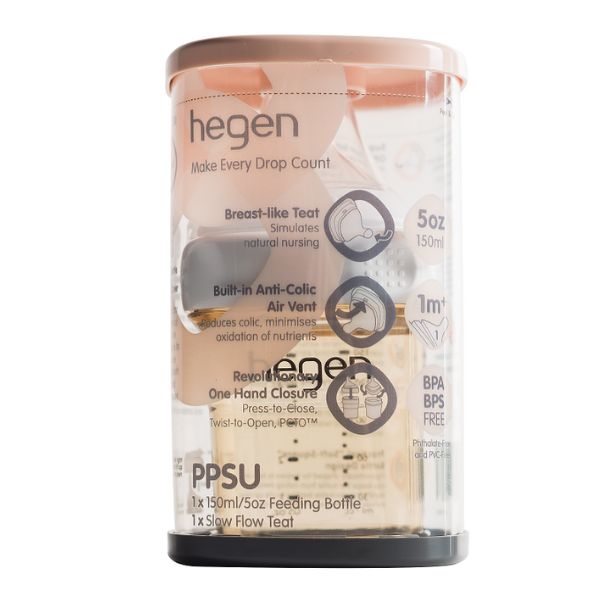 Hegen PCTO 150ml Feeding Bottle PPSU (1-3 Months)