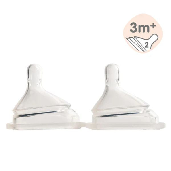 Hegen Teat 2 Pack Medium Flow (3 to 6 Months)