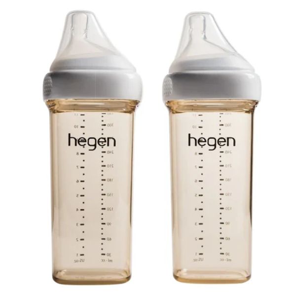 Hegen PCTO 330ml Feeding Bottle PPSU (6 Months+) 2pk