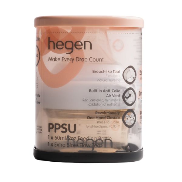 Hegen PCTO 60ml Feeding Bottle PPSU (0 Months)