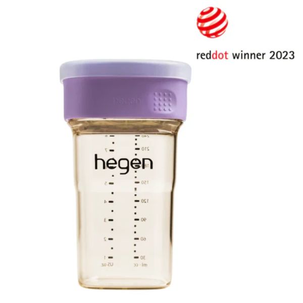 Hegen PCTO 240ml All-Rounder Cup PPSU Purple