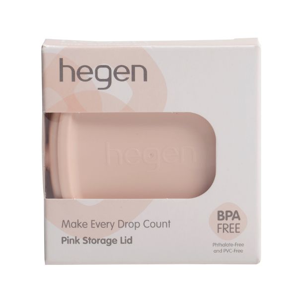Hegen PCTO Breast Milk Storage Lid Pink