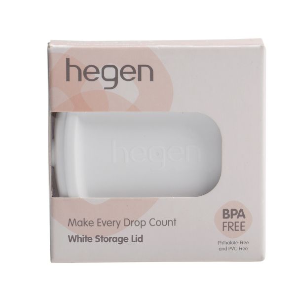 Hegen PCTO Breast Milk Storage Lid White