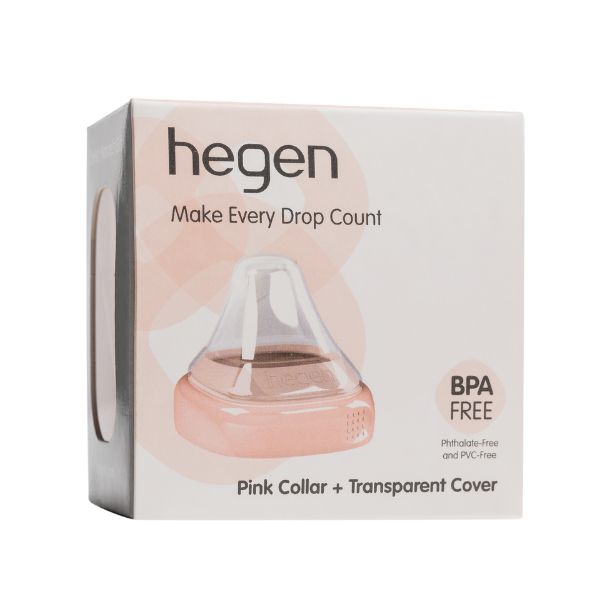 Hegen PCTO Collar and Transparent Cover Pink