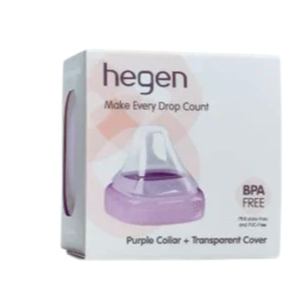 Hegen PCTO Collar and Transparent Cover Purple