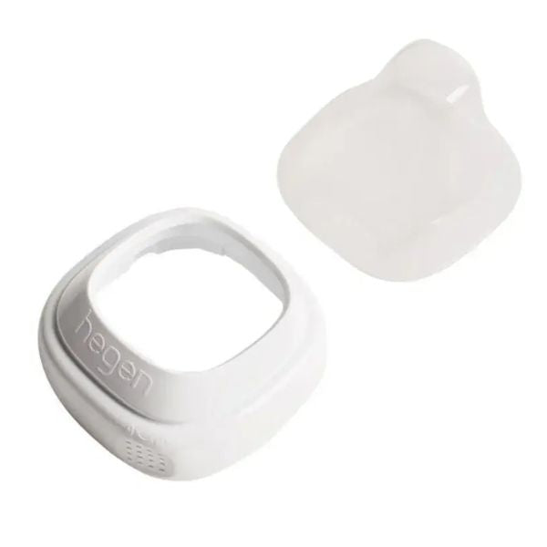 Hegen PCTO Collar and Transparent Cover White