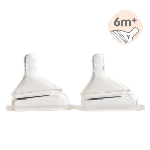 Hegen Teat 2 Pack Thick Feed (For Thickened Liquids)