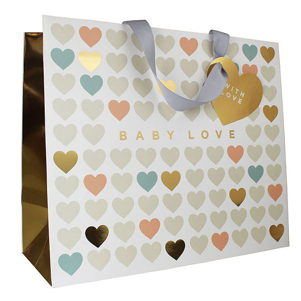 Waterlyn Henderson Baby Heart Large Gift Bag