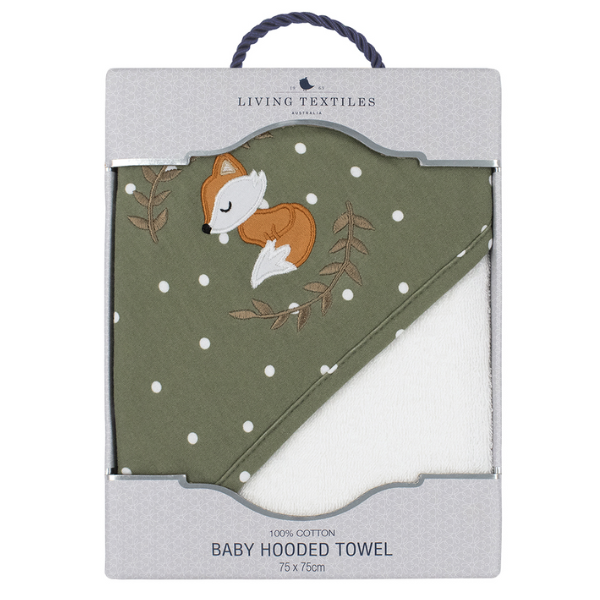 Living Textiles Hooded Towel Forest Retreat
