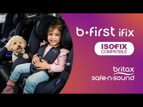 Britax Safe n Sound B-First IFIX TEX Black