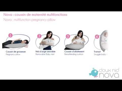 Love N Care Nova Pregnancy Pillow Grey