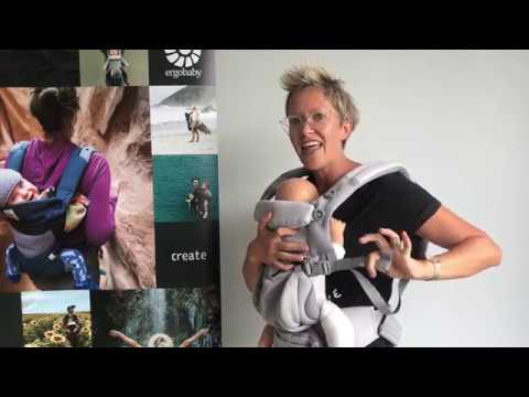 Ergobaby Omni Classic Mesh Baby Carrier Pearl Grey